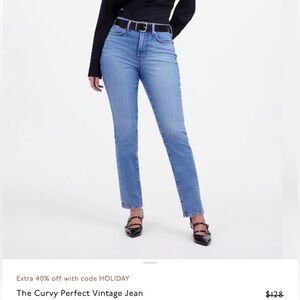 Madewell Curvy Perfect Vintage Jean